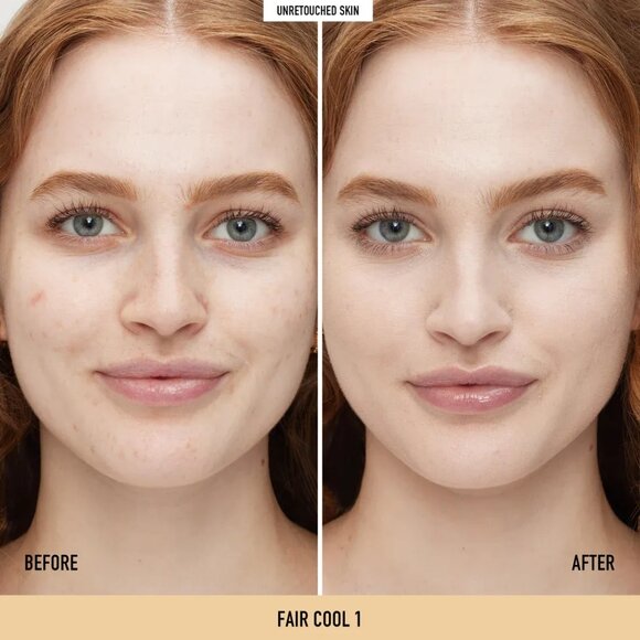 BareMinerals Original Pure Serum Radiant Liquid Foundation SPF 20 Fair Cool 1NEW - Picture 3 of 9